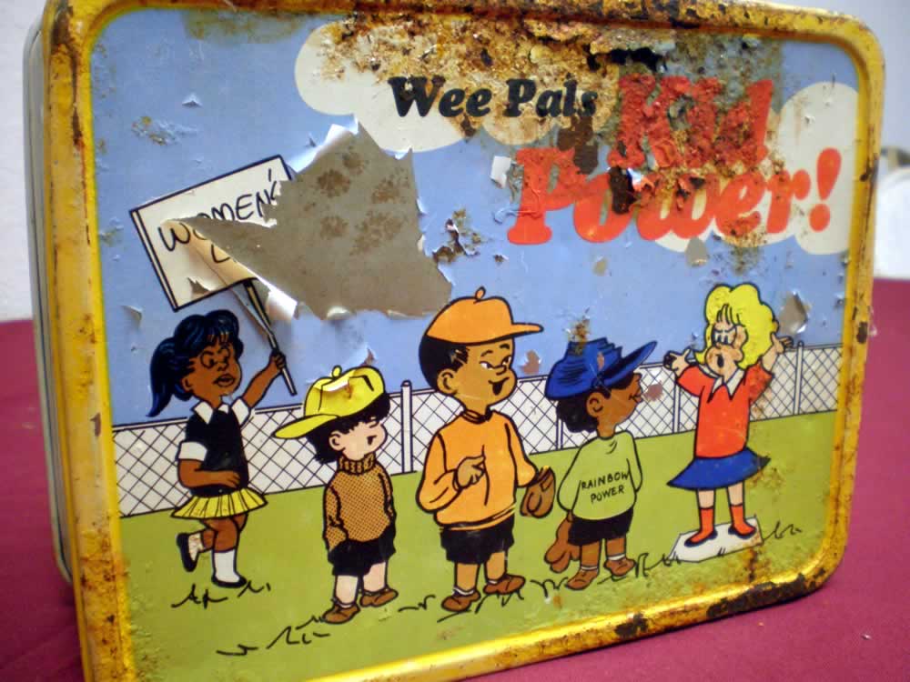 wee pals kid power lunch box